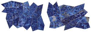 Мозаика AOVN Marvel Ultramarine Leaf Lapp 42,3x27,2