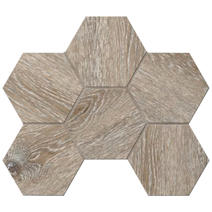 Мозаика DA04 Hexagon 25x28,5 непол.(10 мм)