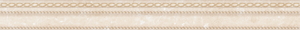 Настенный бордюр Cersanit Alicante бежевый рельеф 6x60 AC1L011