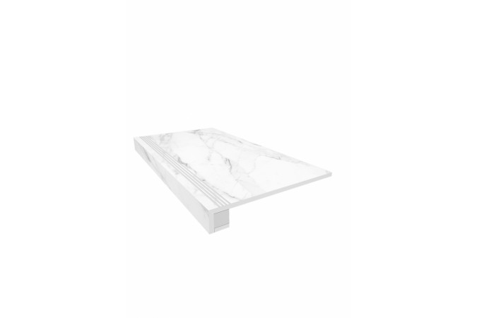 SM01 Supreme белый 33x120 матовый ступень