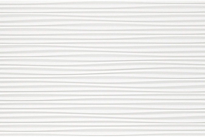 Фото Настенная плитка A6BI 3D Flows White Matt 50x120 Matte - 1