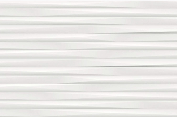 Фото Настенная плитка 9D5B 3D Ultra Blade White Matt 30,5x56 Matte - 1