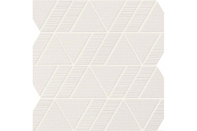 Декор A6SP Aplomb White Mosaico Triangle 31,5x30,5 Matte