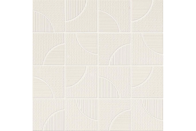 Декор A6SK Aplomb White Mosaico Arch 32x32 Matte