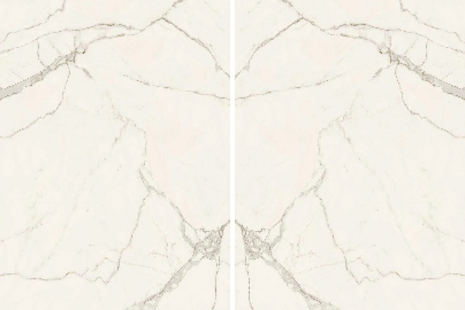 Керамогранит AGRL Calacatta Apuano Bookmatch Silk 12мм ST SILK