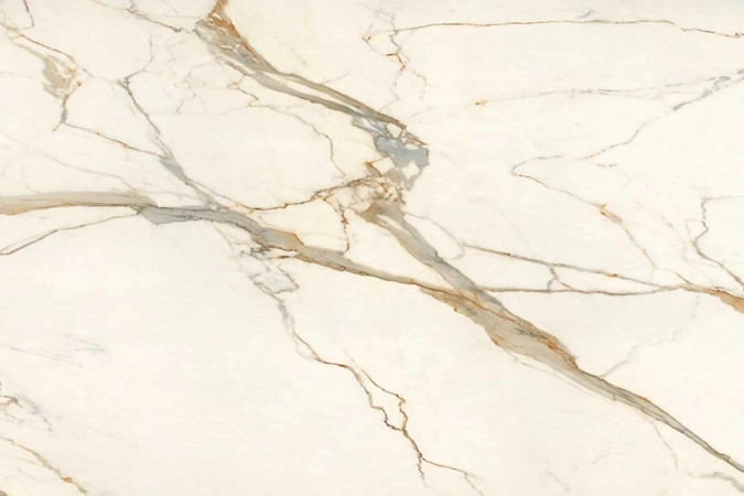 Керамогранит AJK0 Calacatta Imperiale Silk 160x320 6мм