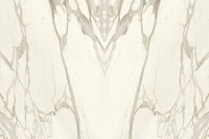 Керамогранит AF5K Calacatta Bernini Bookmatch Polished 12мм ST POLISHED