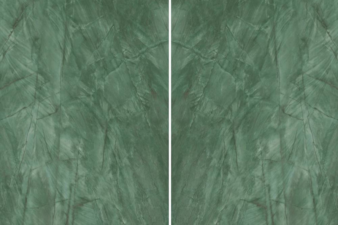 Керамогранит A9CO Exotic Green Bookmatch Polished - 12мм ST POLISHED