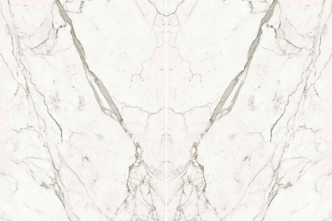 Керамогранит AF6B Statuario Supremo Bookmatch Polished 12мм ST POLISHED
