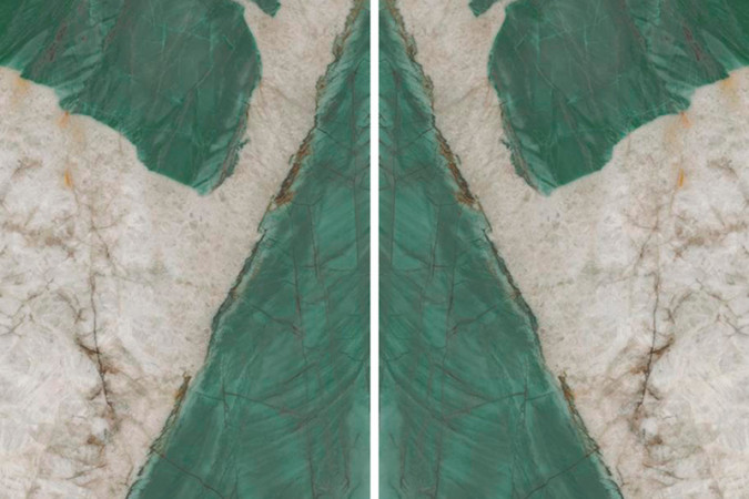 Керамогранит AJRO Exotic Wave Bookmatch Polished 160x320 6мм Lappato