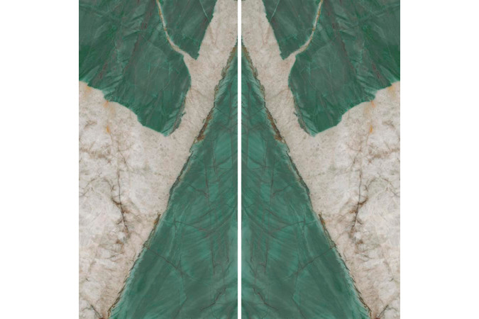 Фото Керамогранит AJRO Exotic Wave Bookmatch Polished 160x320 Lappato - 1