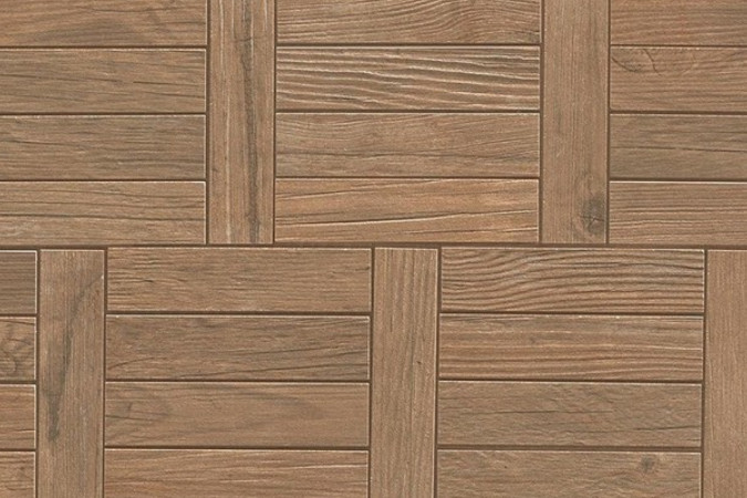 Декор AMWQ Axi Brown Chestnut Treccia Matte