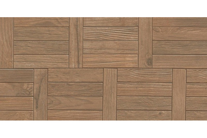 Фото Декор AMWQ Axi Brown Chestnut Treccia Matte - 1
