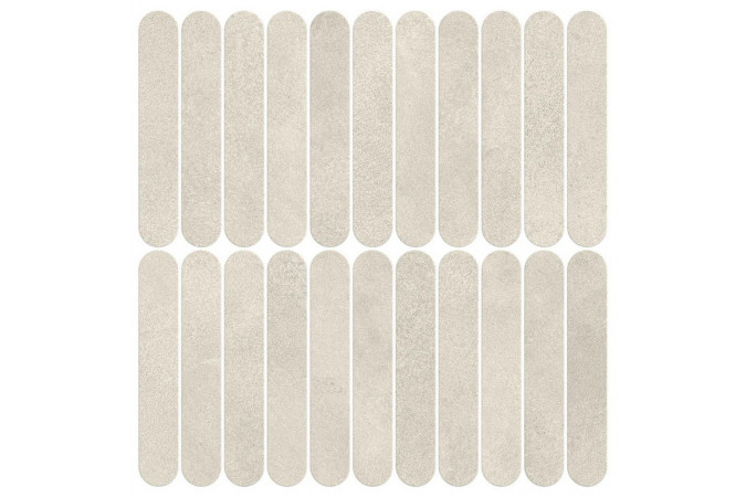 Фото Мозаика AYY5 Boost Expression Ice Mosaico Ellipse 37x37,8 9мм матовая - 1
