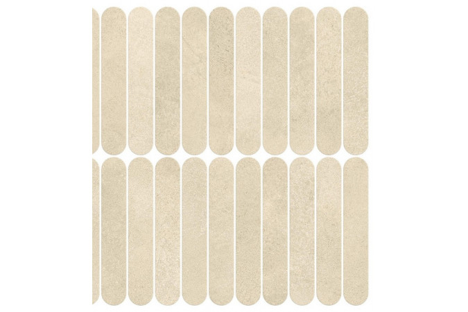 Фото Мозаика AYZA Boost Expression Camel Mosaico Ellipse 37x37,8 9мм матовая - 1