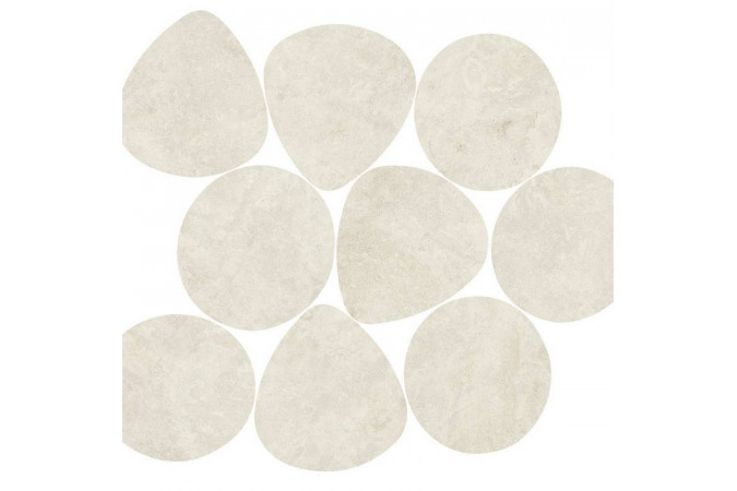 Фото Мозаика AYZU Boost Icor Bone Pebble A+B Grip 59,5x59,5 9мм структурированная, антискользящая - 1