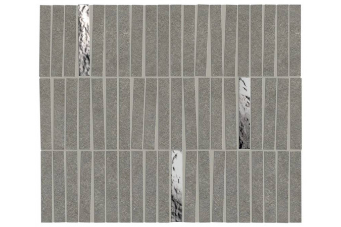 Декор AIHJ Boost Mineral Smoke Mosaico Domino Lux Matte