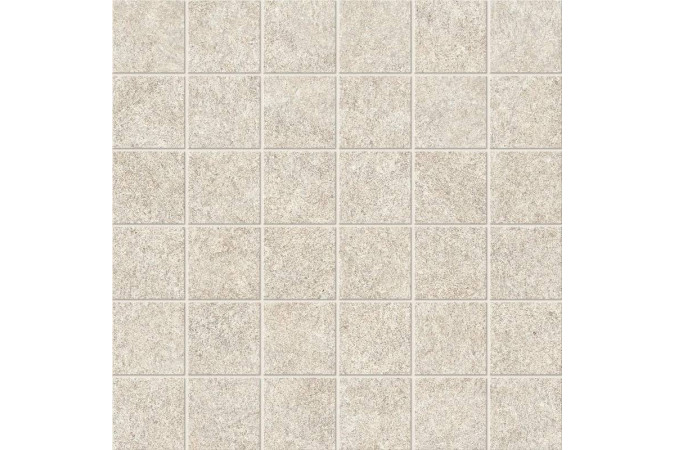 Декор AIGS Boost Mineral White Mosaico Matte