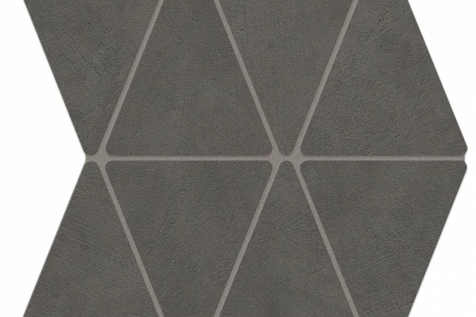 Декор A7CR Boost Natural Coal Mosaico Rhombus Matte
