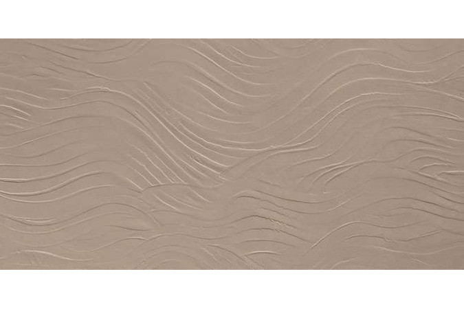 Фото Настенная плитка A640 Boost Natural 3D Wave Ecru 50x120 Matte - 1