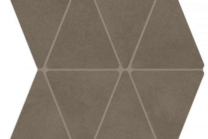 Декор A7CQ Boost Natural Umber Mosaico Rhombus Matte