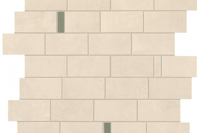 Декор 9BMI Boost Pro Ivory Minibrick Pro Olive Matte