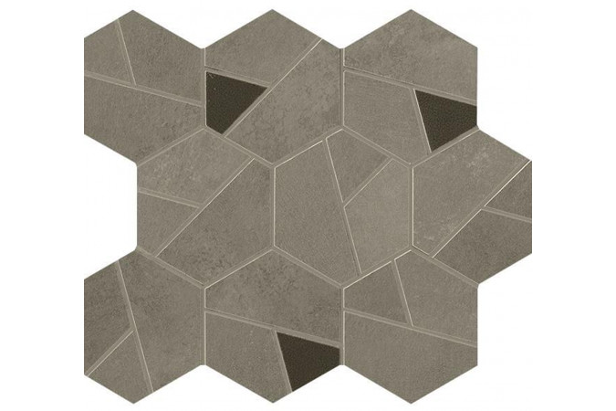 Декор A0QP Boost Pro Taupe Mosaico Hex Coffee Matte