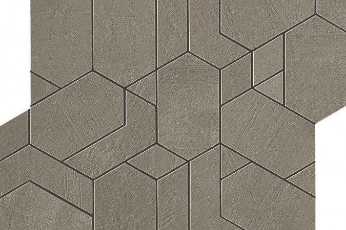 Декор A0QC Boost Pro Taupe Mosaico Shapes Matte