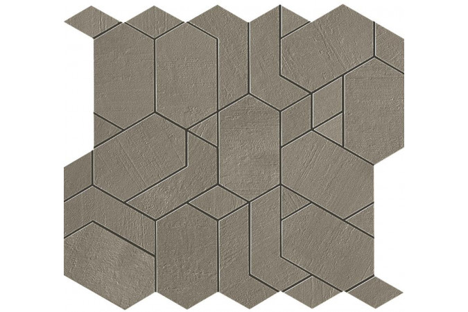 Фото Декор A0QC Boost Pro Taupe Mosaico Shapes Matte - 1