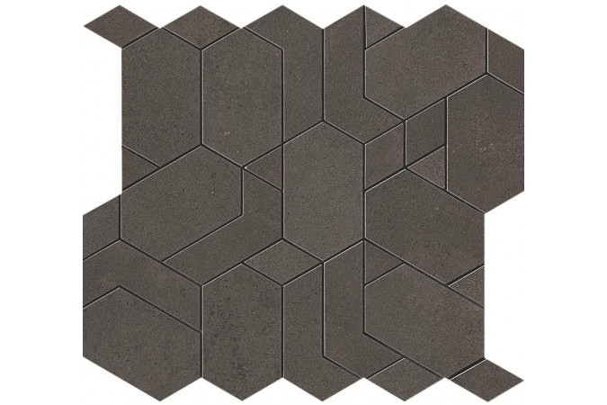 Декор A0QD Boost Pro Tobacco Mosaico Shapes Matte