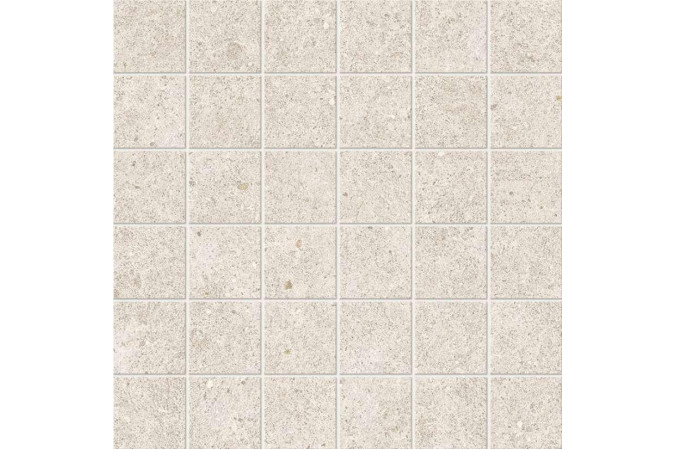 Декор A7DD Boost Stone White Mosaico Matt Matte