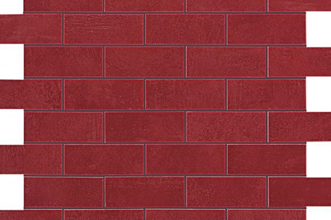 Декор 9BMQ Boost Red Minibrick Matte