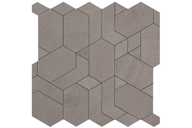 Декор AN65 Boost Grey Mosaico Shapes Matte