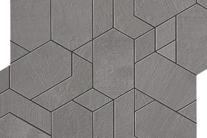 Декор AN66 Boost Smoke Mosaico Shapes Matte