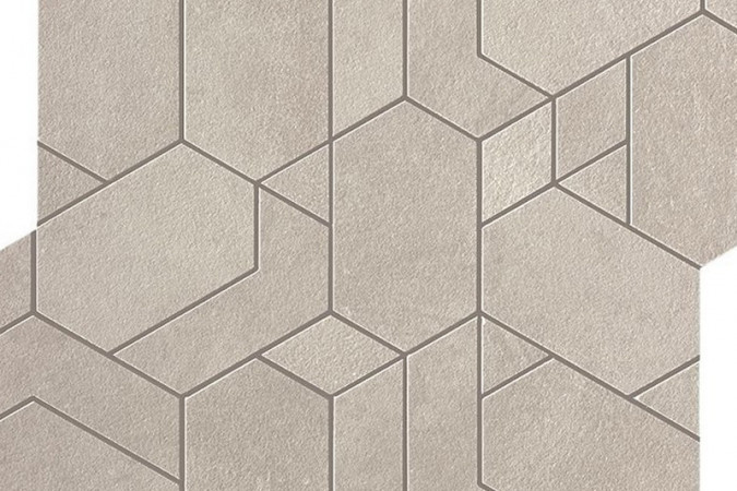 Фото Декор AN63 Boost White Mosaico Shapes Matte - 1