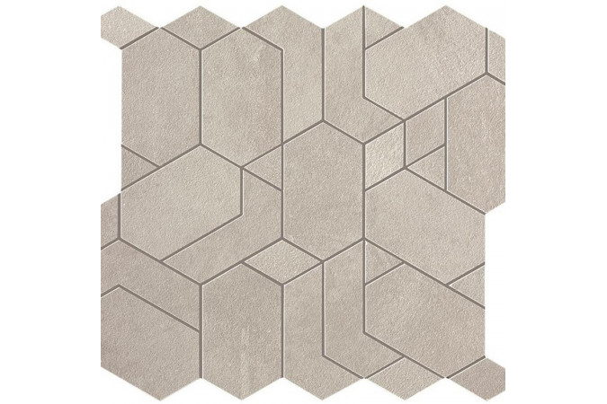 Декор AN63 Boost White Mosaico Shapes Matte