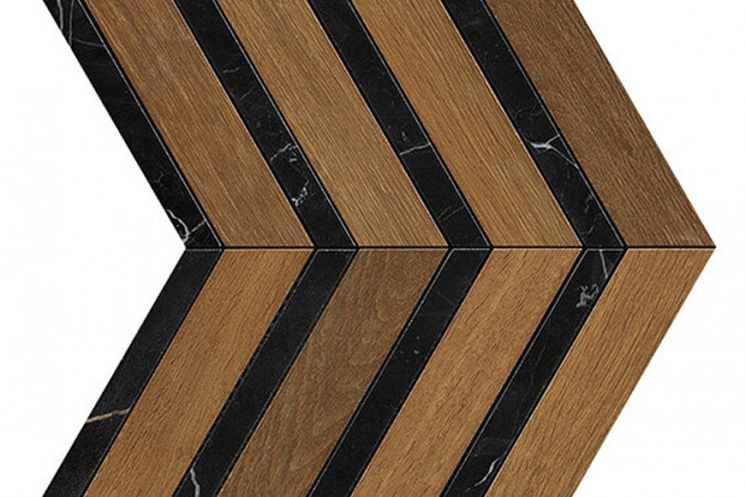 Декор AO3L Heartwood Brandy Marble Chevron 29,4x28,7 Matte