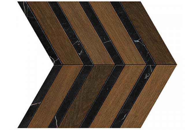 Декор AOYI Heartwood Moka Marble Chevron 29,4x28,7 Matte