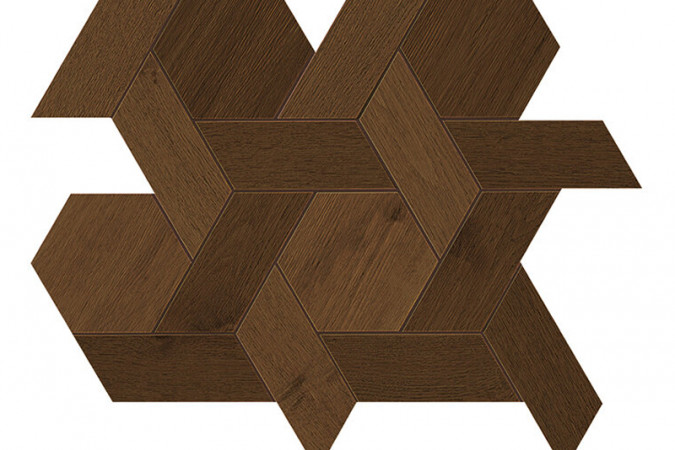 Декор AOYJ Heartwood Moka Mansion Weave 34,6x40 Matte