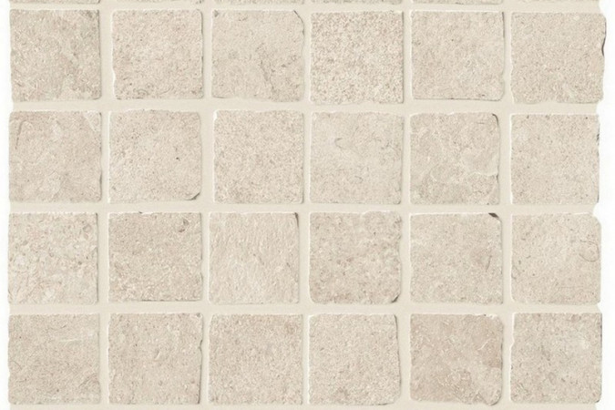 Фото Декор A3HK Lims Ivory Mosaico Tumbled Matte - 1