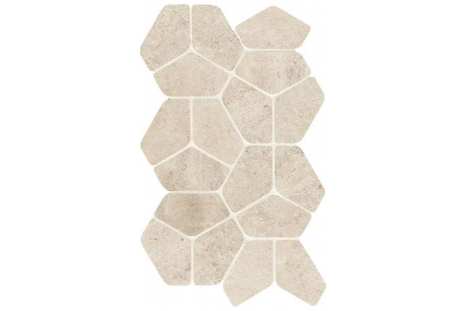 Декор A3JE Lims Ivory Mosaico Gemini Matte