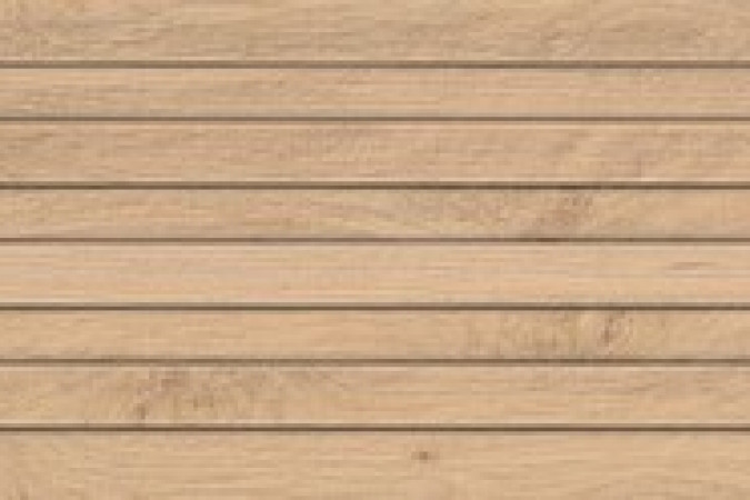 Фото Керамогранит AYCQ Log Bright Oak TATAMI 3D 18,5x120 9мм матовый - 1
