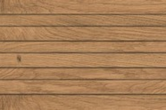 Фото Керамогранит AYCR Log Amber Oak TATAMI 3D 18,5x120 9мм матовый - 1