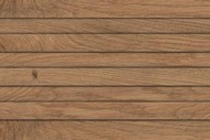 Фото Керамогранит AYCS Log Deep Oak TATAMI 3D 18,5x120 9мм матовый - 1