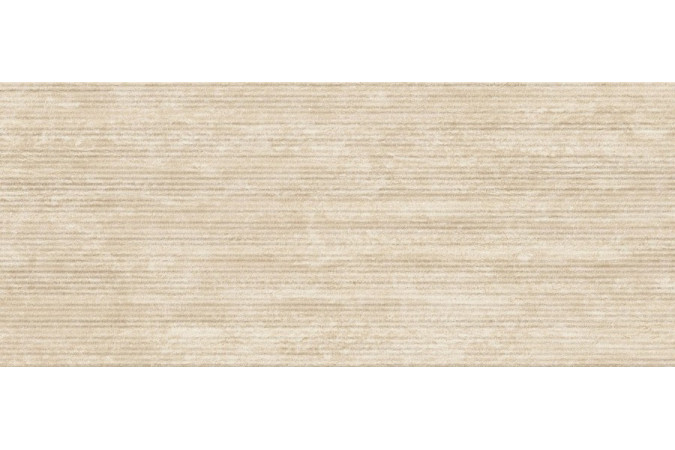 Фото Настенная плитка AQ3V Marvel 3D Crease Travertine Sand 50x120   Matte - 1