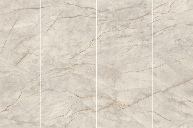 Фото Керамогранит AYV5 Marvel Diva White Everest Lapp. Kit Endless 120x278 6мм полированный - 1