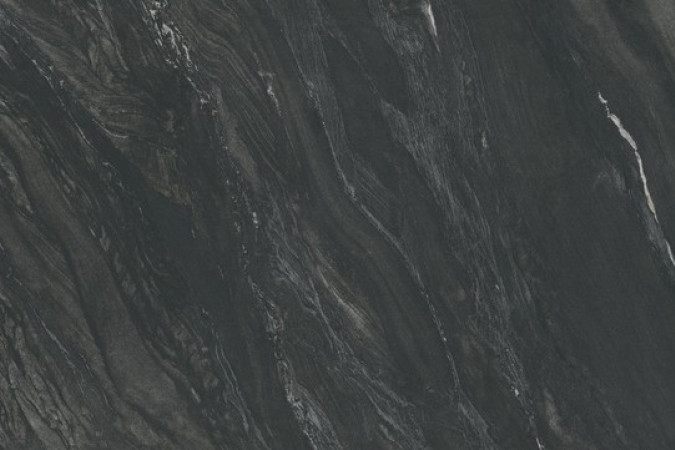 Фото Керамогранит AX80 Marvel Diva Black Tempest 120x278 6мм Silk - 1