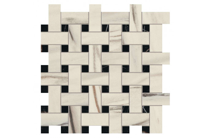 Фото Декор AOVJ Marvel Bianco F. Basket Weave Matt Matte - 1