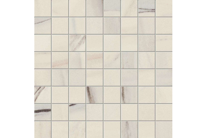 Фото Декор AOVF Marvel Bianco Fantastico Mosaico Matt Matte - 1