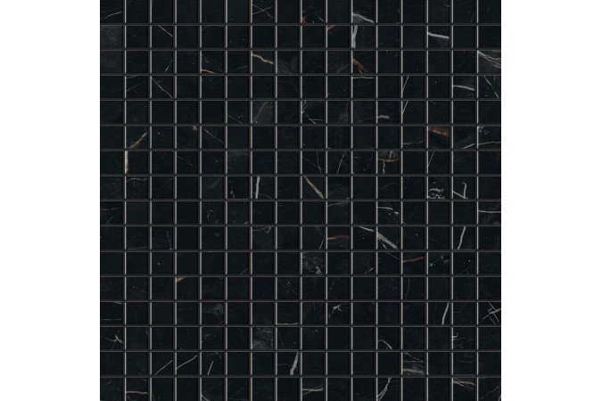 Фото Декор AOVB Marvel Black Atlantis  Mosaico Lapp. Lappato - 1